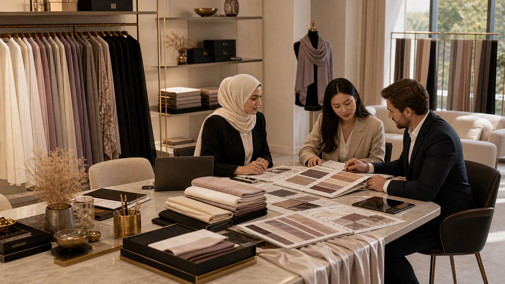 Hijab brands served by NoorSilk