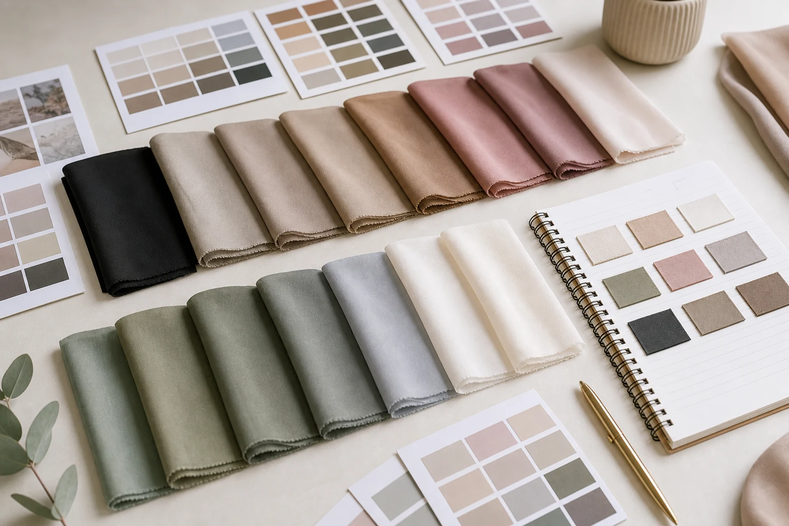 Hijab color planning for wholesale buyers