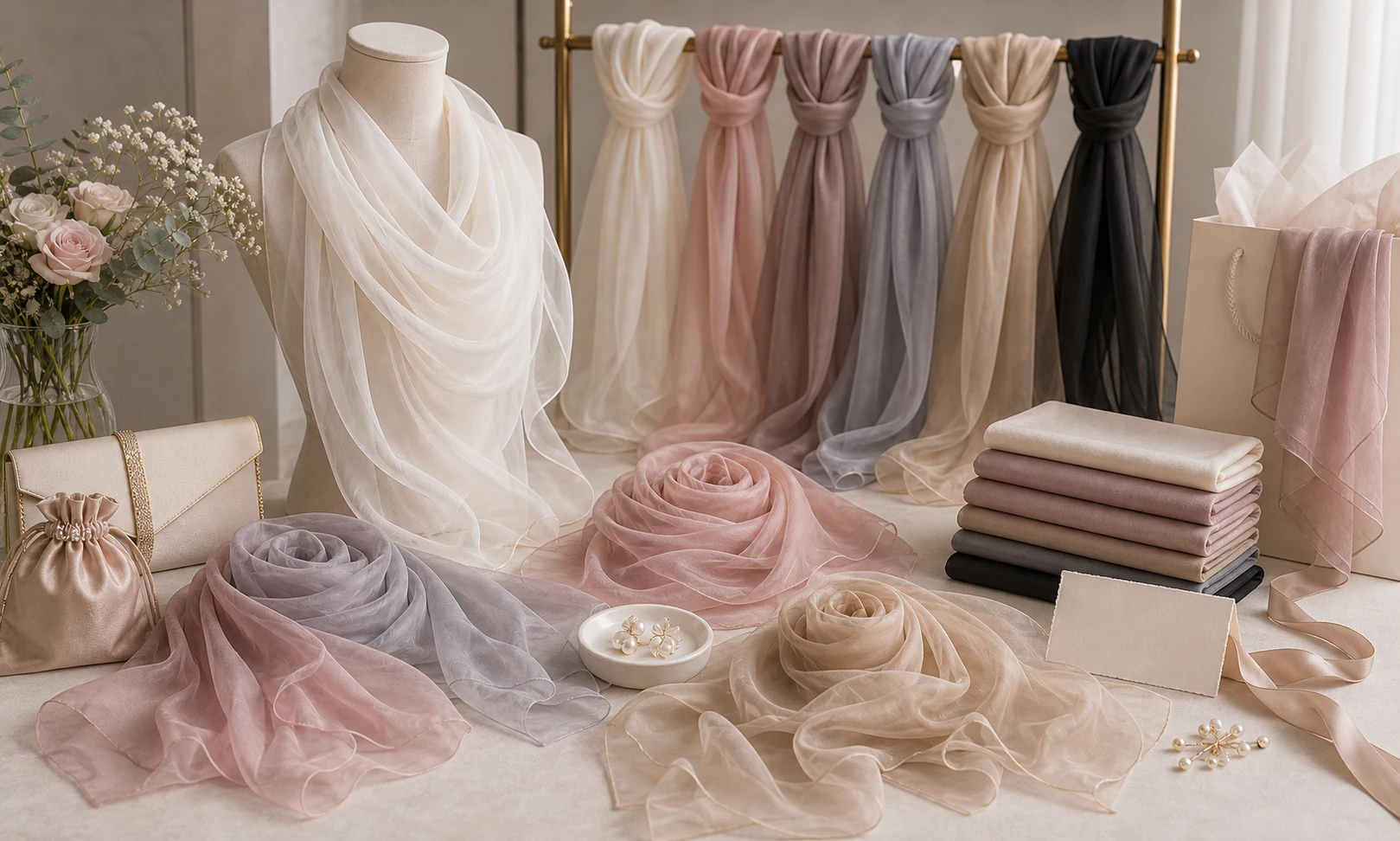 Wedding Chiffon Hijab