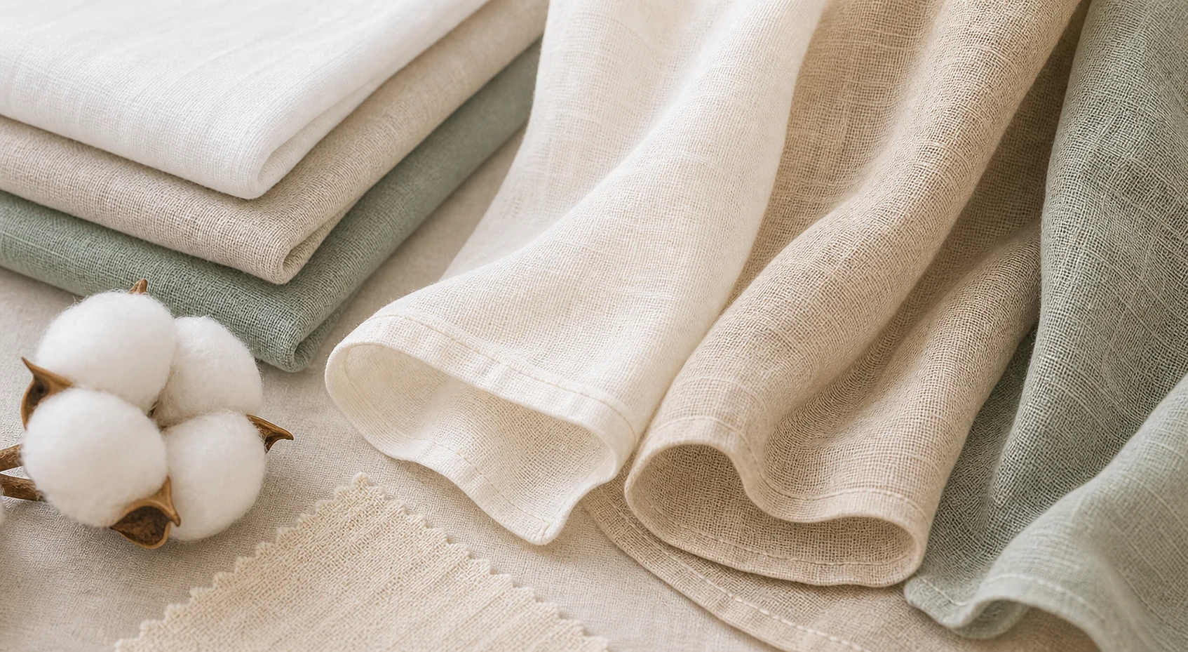 Cotton Hijab Fabric Texture