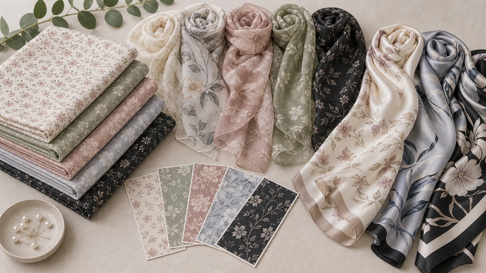Printed Chiffon Hijab