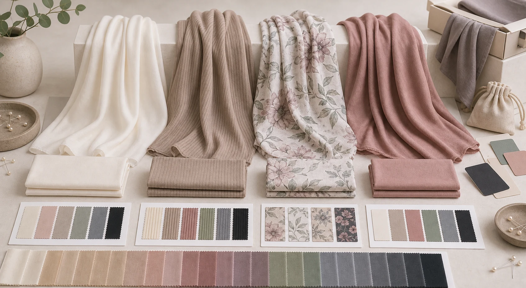 Ribbed Modal Hijab MH002