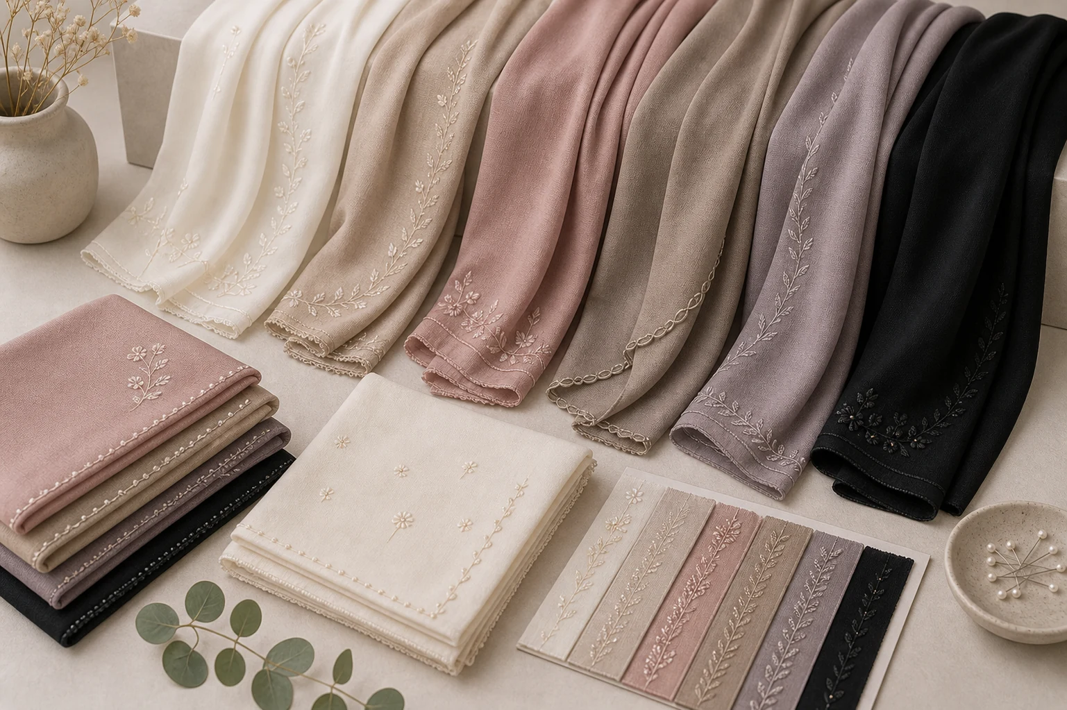 Embroidered Hijab