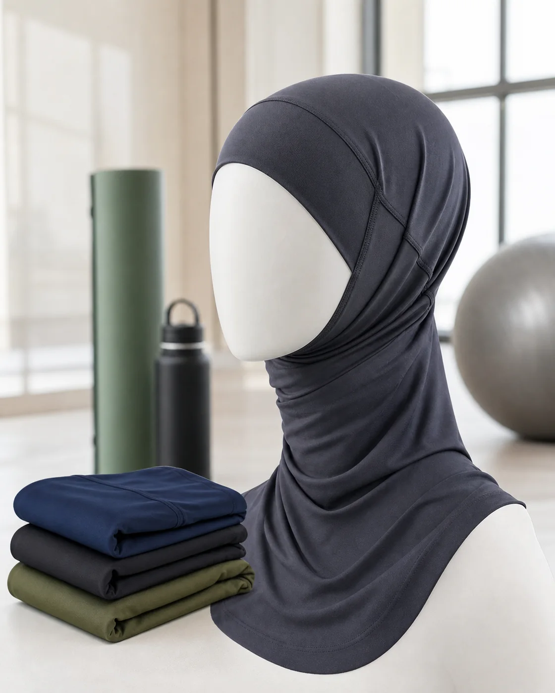 نمط الحياة النشط جيرسي الحجاب