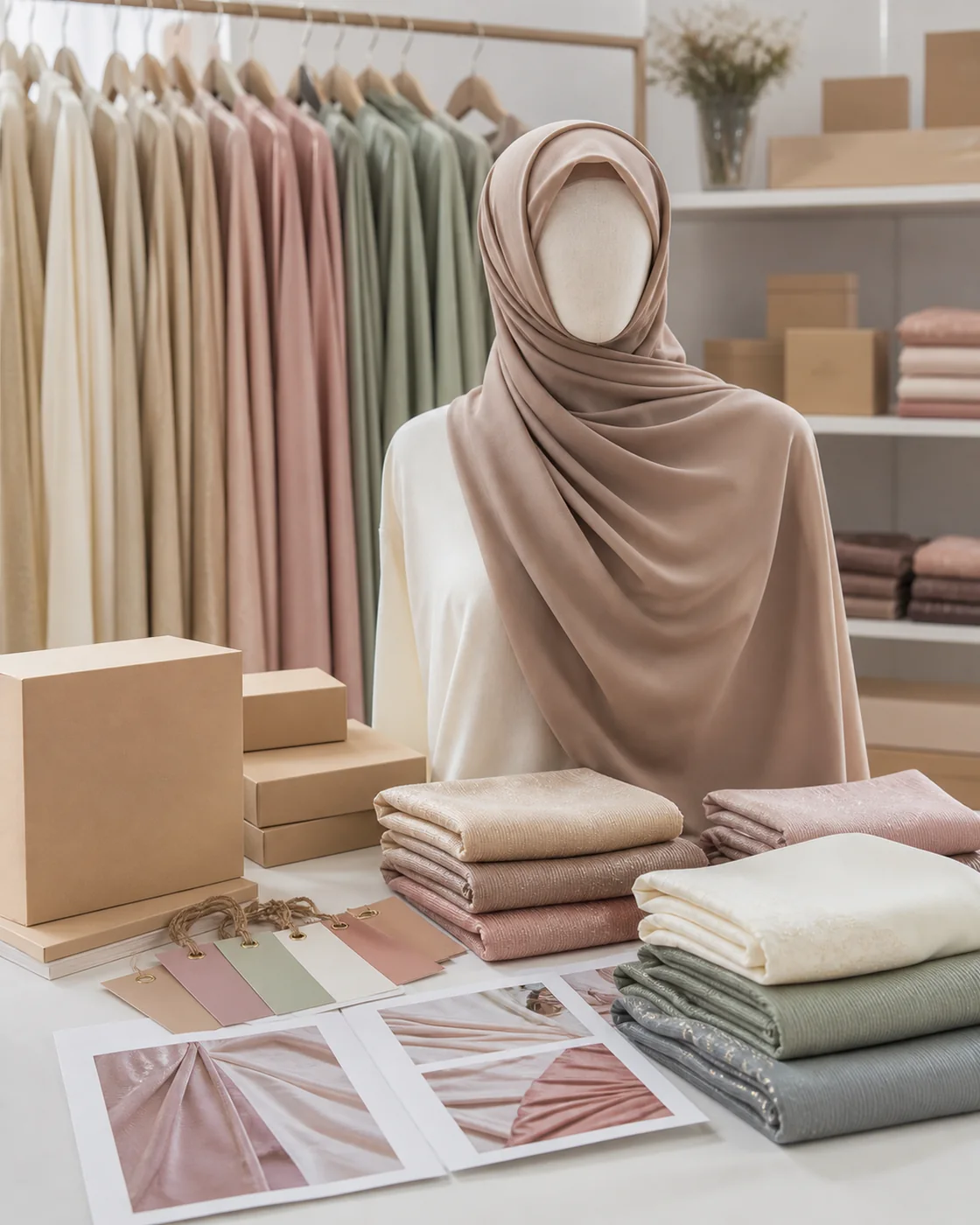 شراكة العلامة التجارية الحجاب