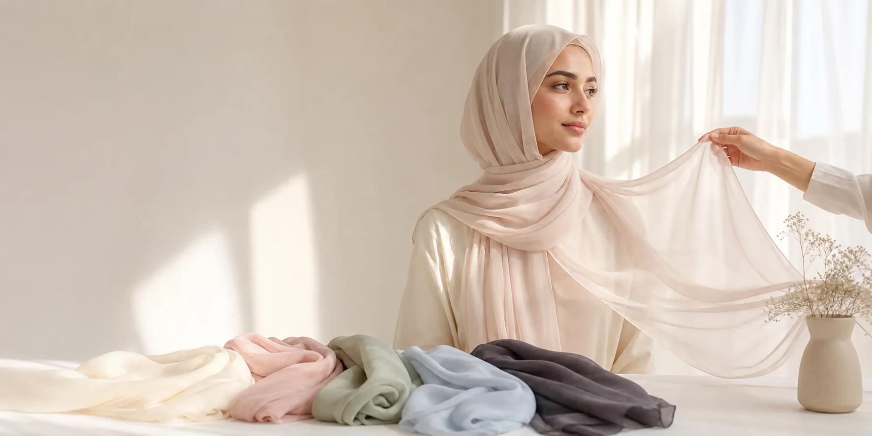 Chiffon hijab wholesale collection