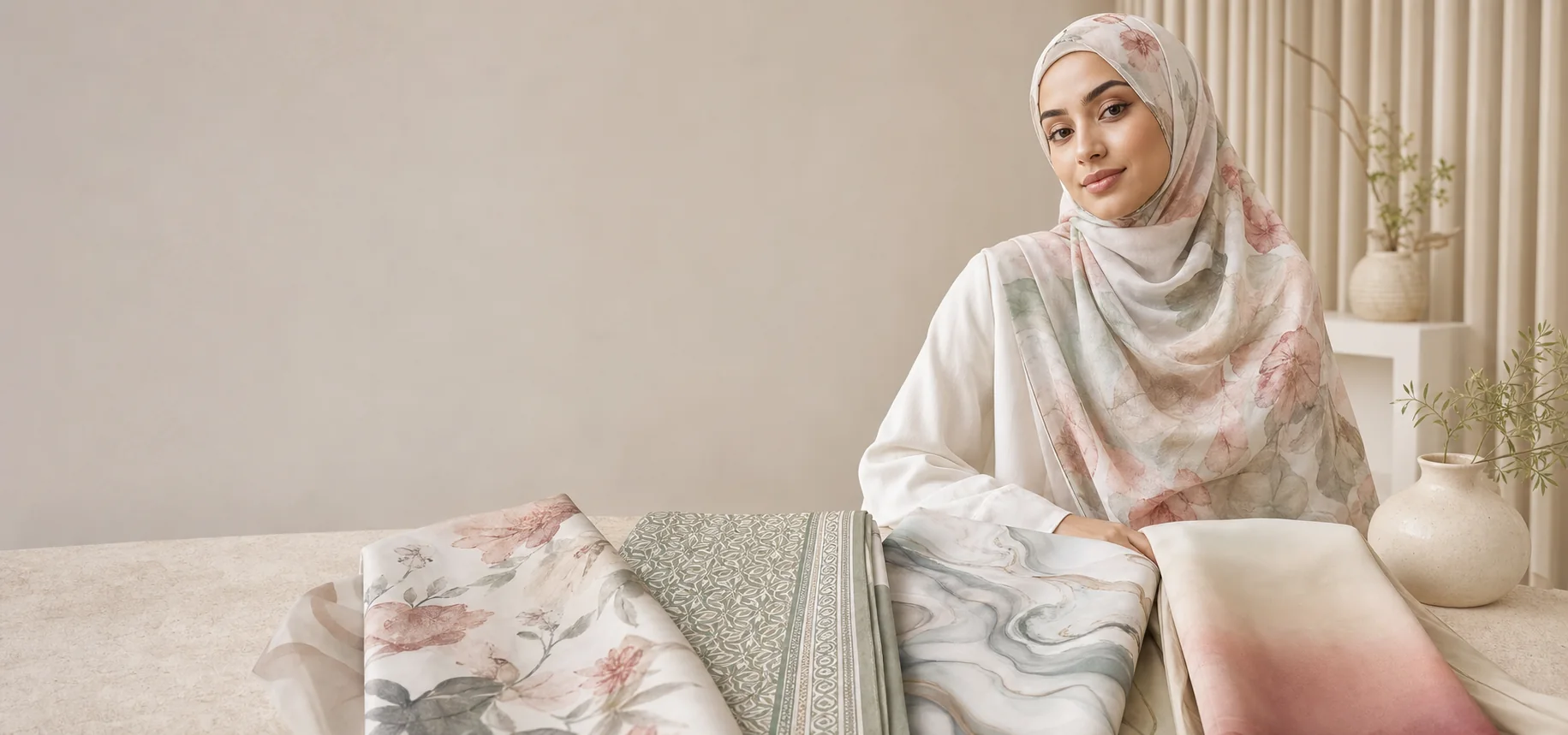 Printed Hijab Manufacturer