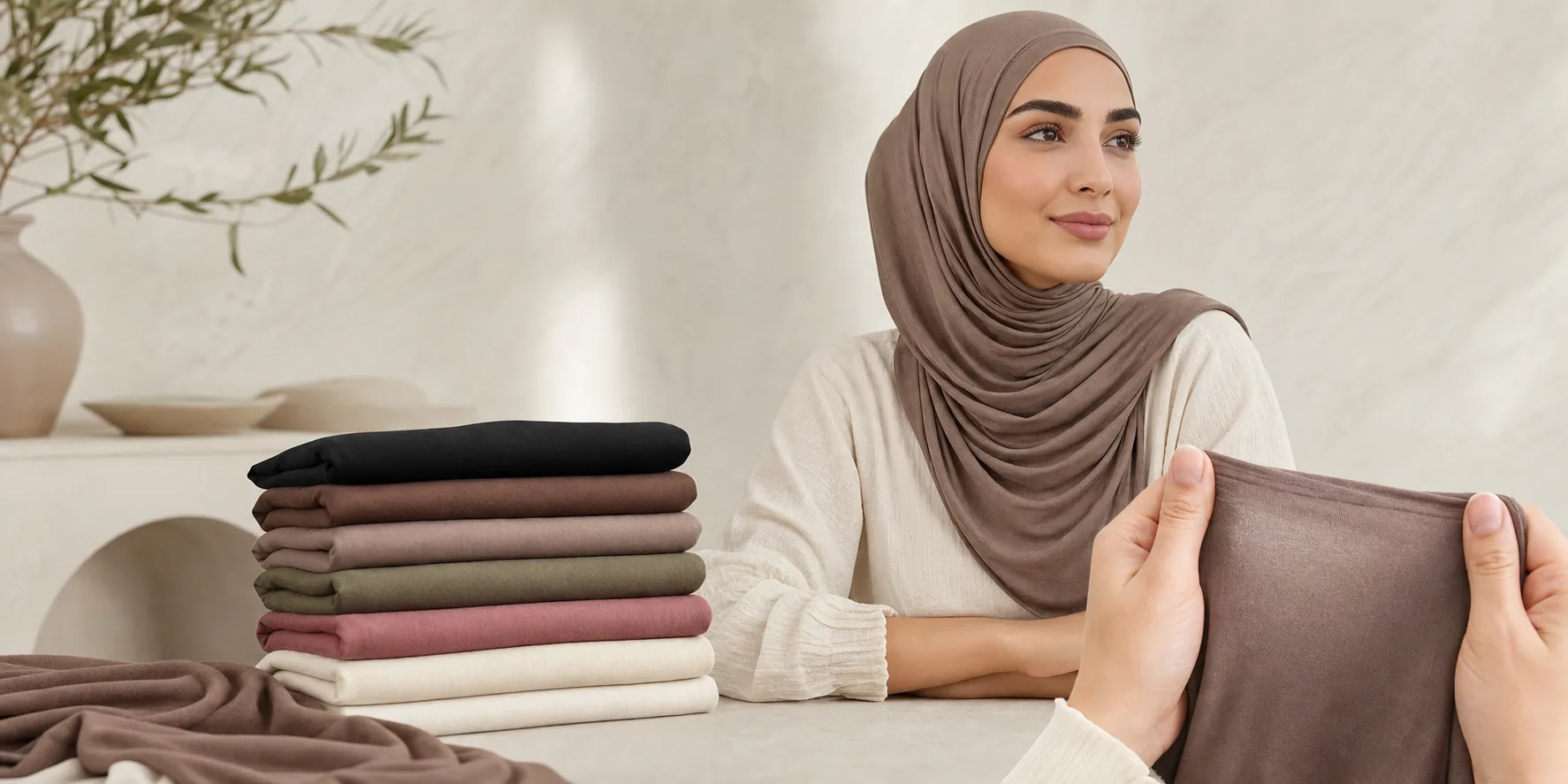 Jersey hijab wholesale collection