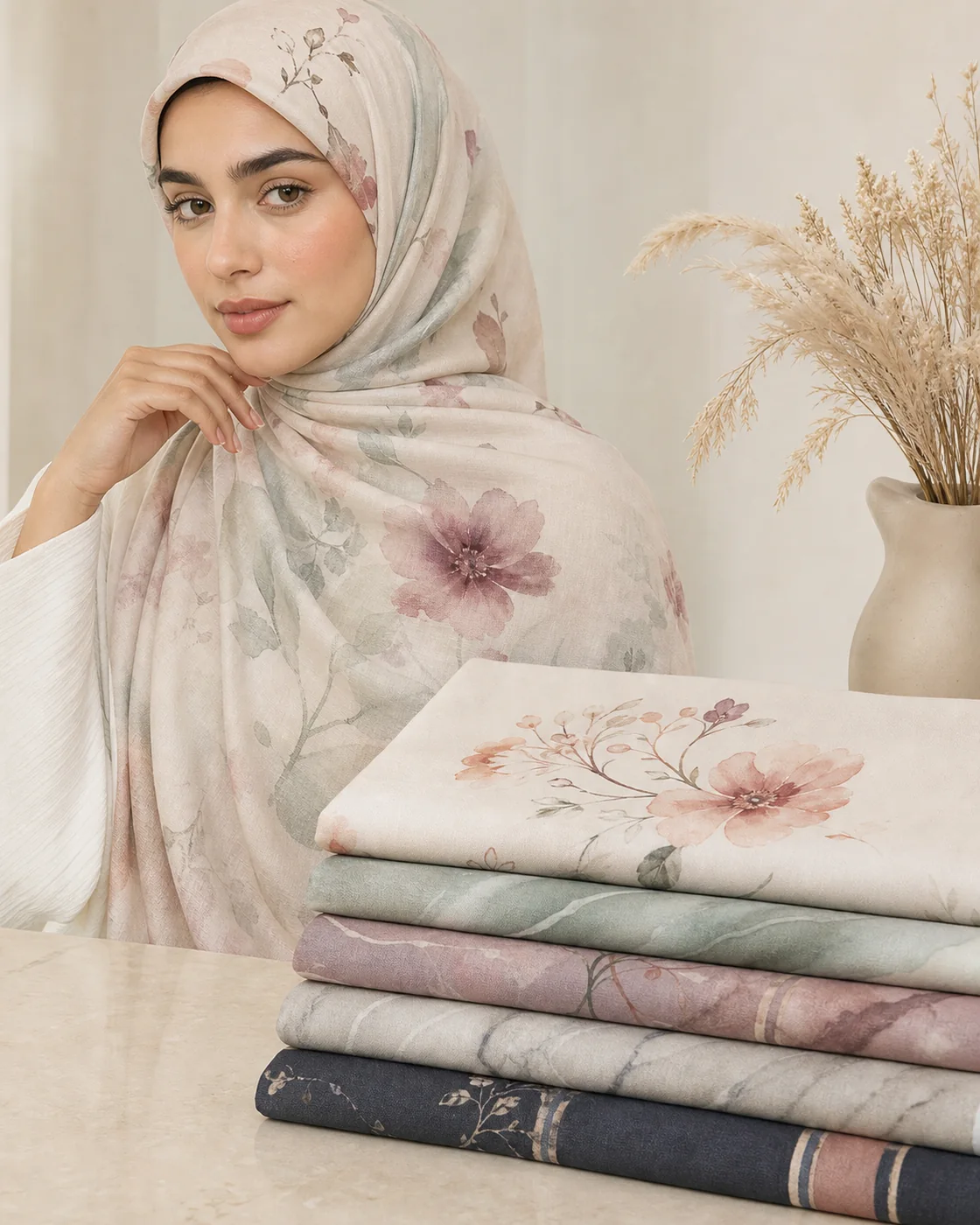 Printed Modal Hijab