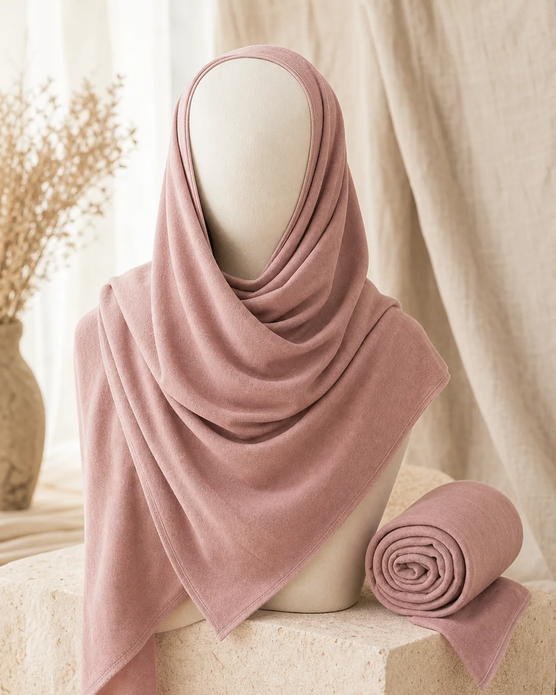 Hijab en coton doux NS-CT005