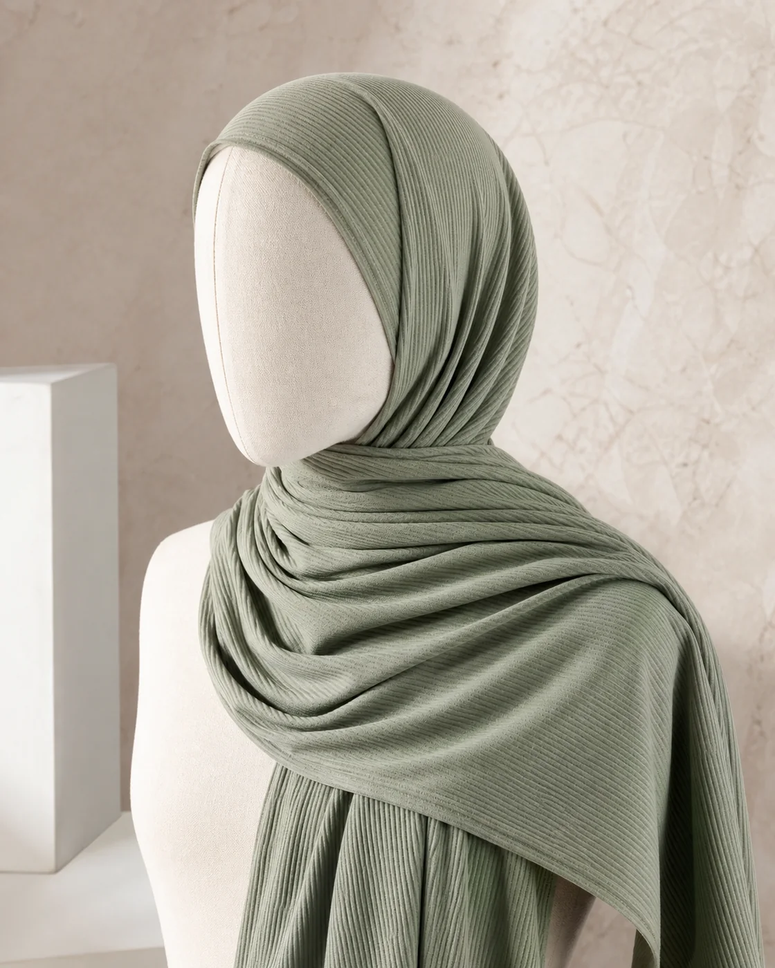 حجاب جيرسي مضلع NS-J003