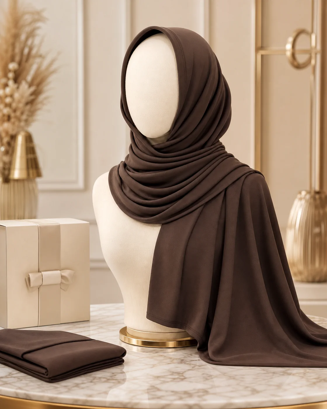 Hijab en jersey de luxe NS-J006