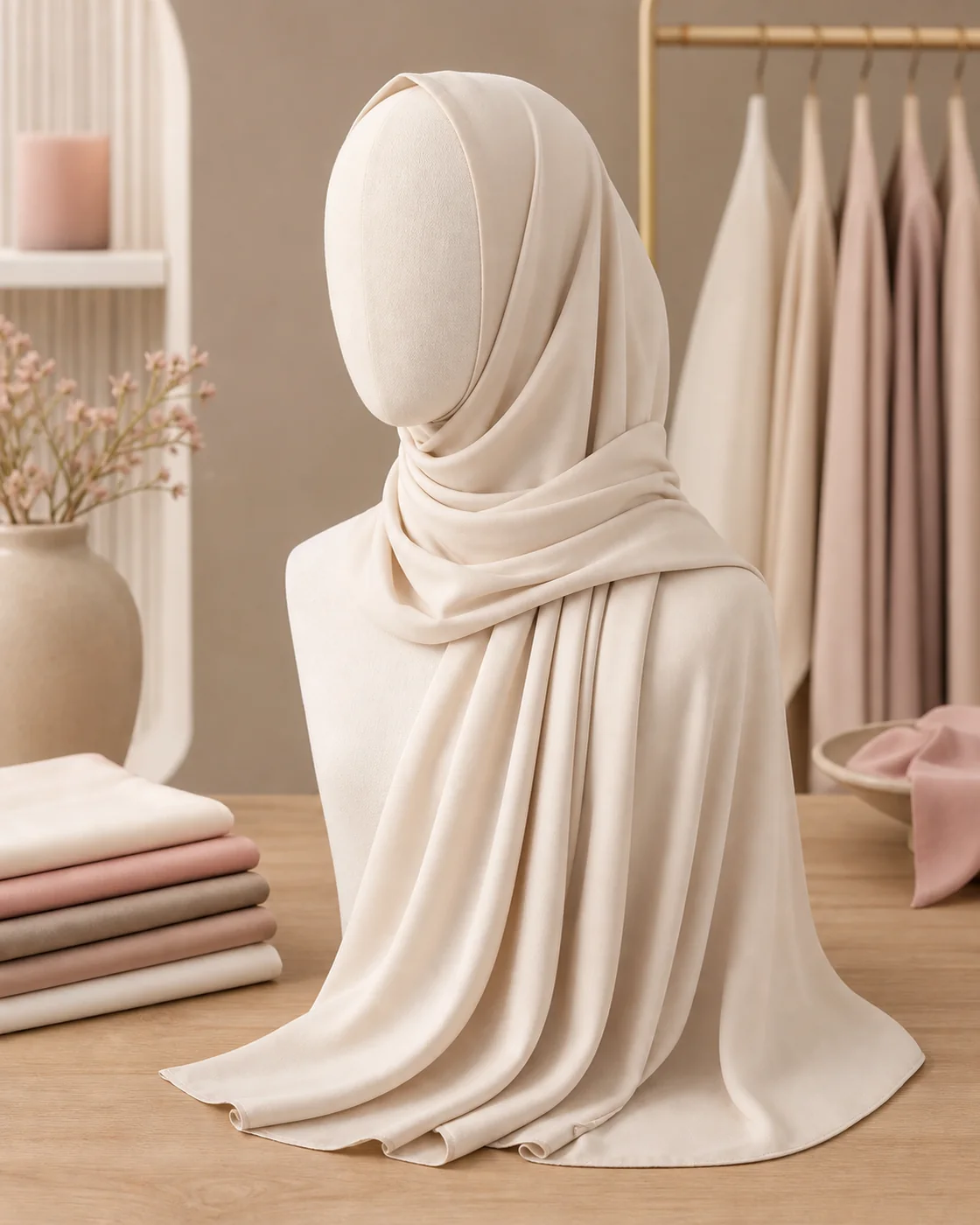 حجاب مودال سادة NS-M001 wholesale modal hijab product