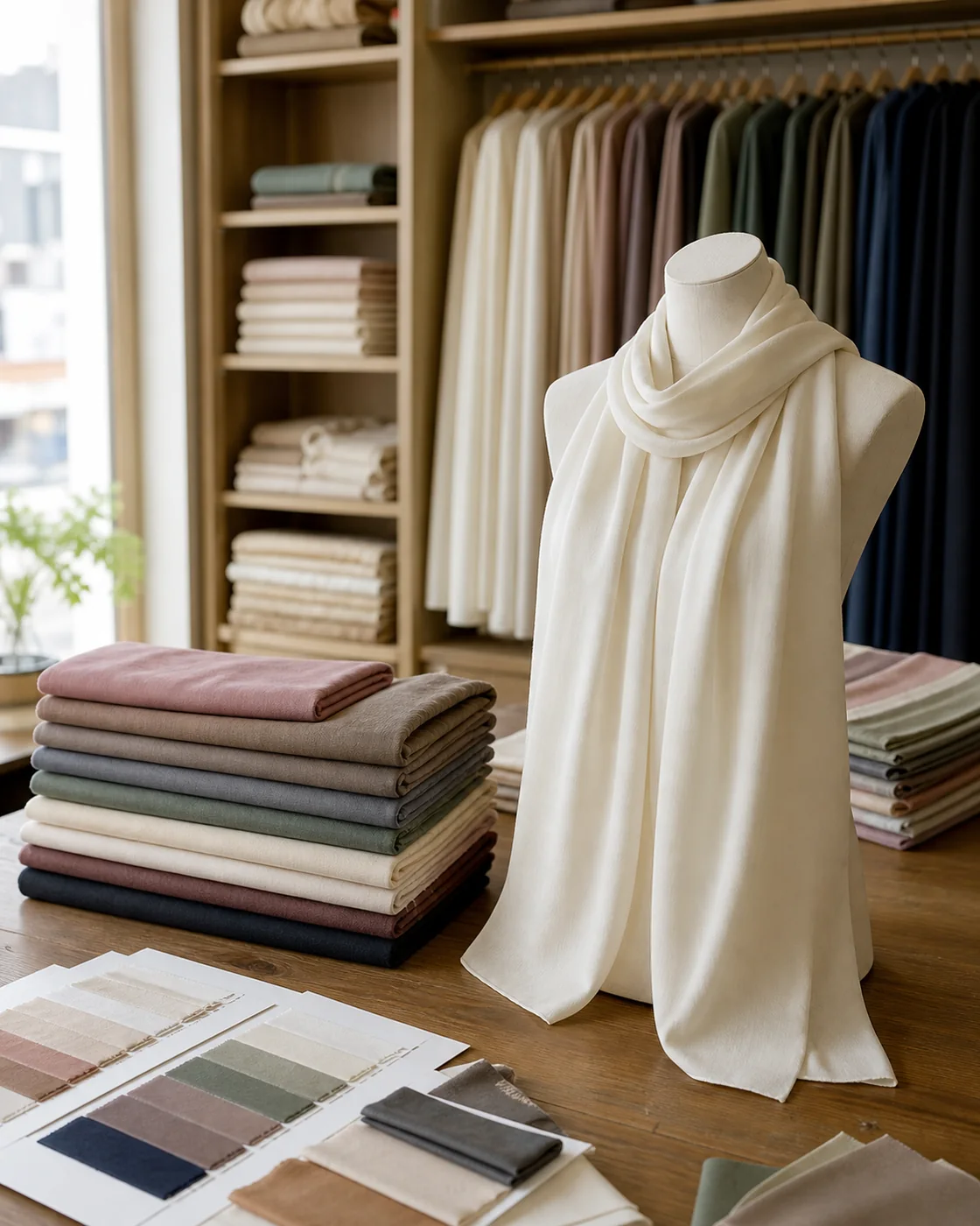 حجاب مودال سادة NS-M001 soft everyday styling