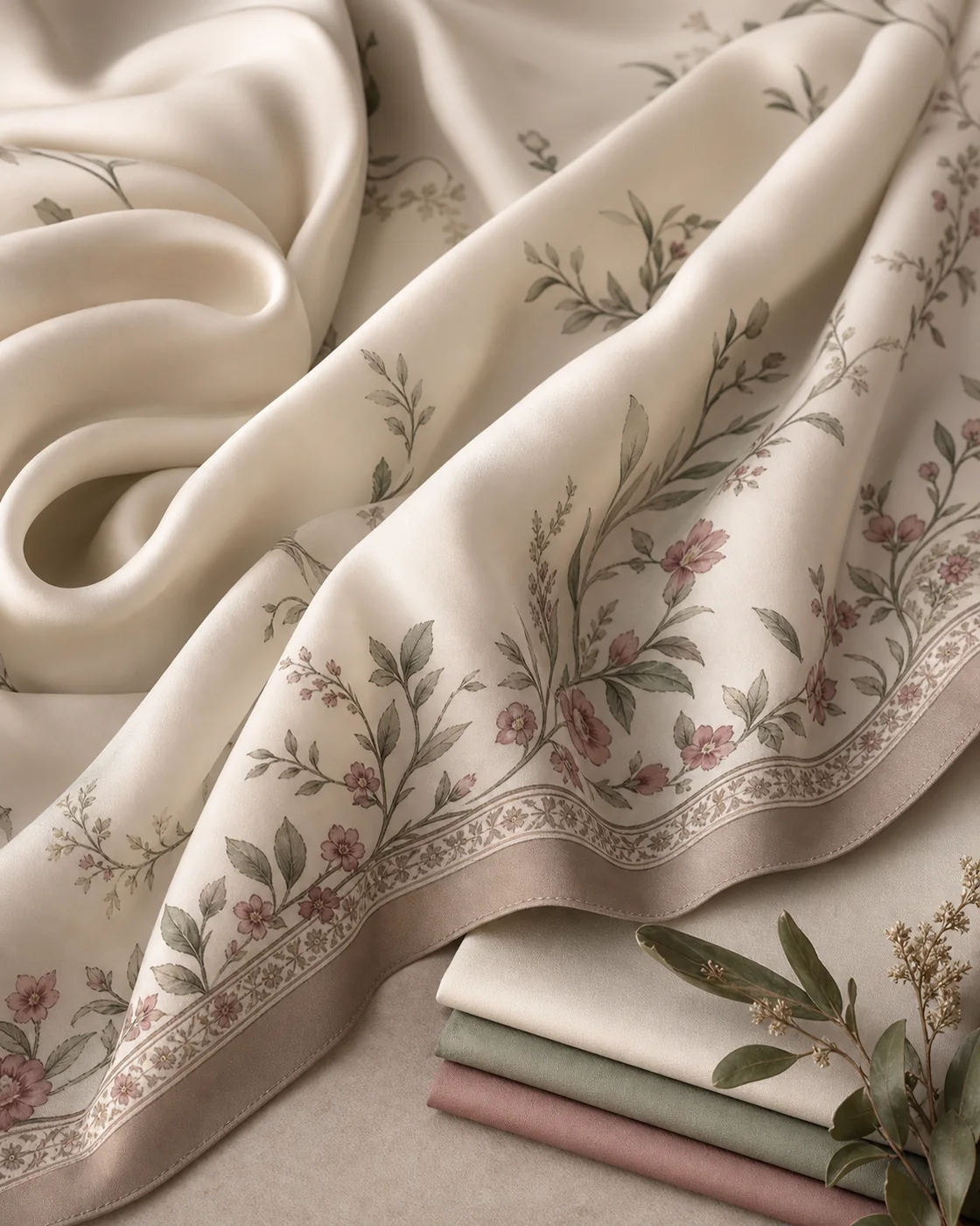 Tissu modal imprimé