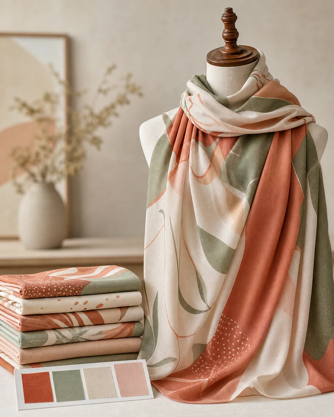 حجاب مودال مطبوع