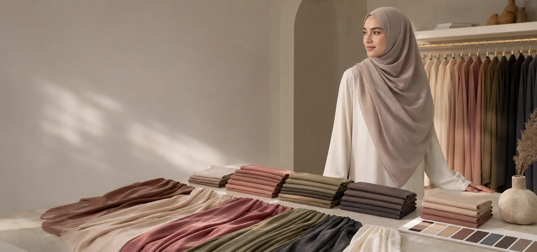 NoorSilk wholesale hijab products for global brands